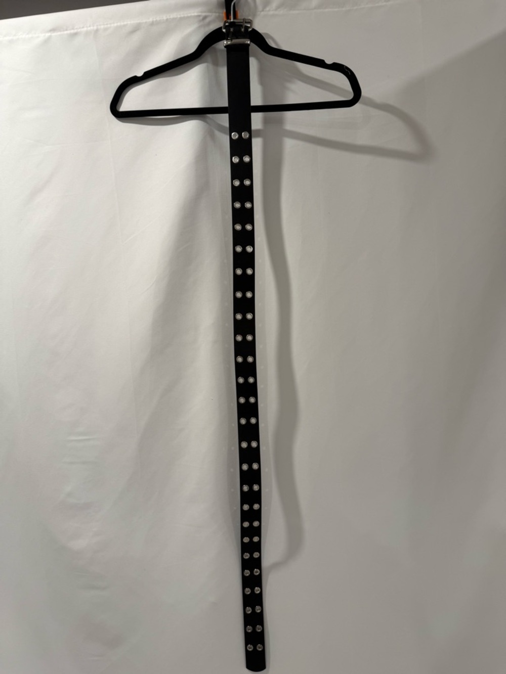 torrid Black Leather Belt with grommets size 0/00